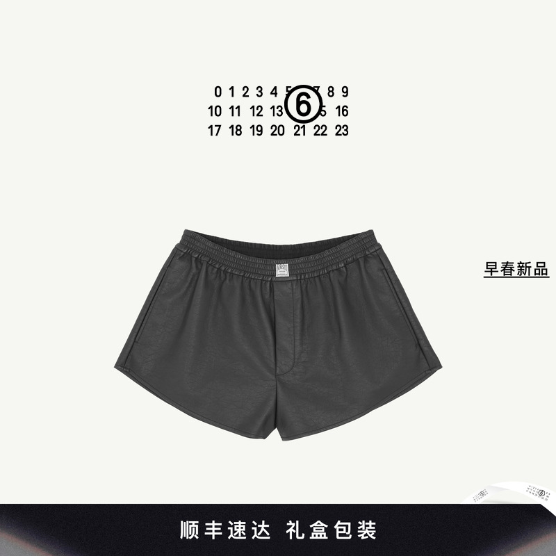 MM6日常通勤松紧短裤裤子