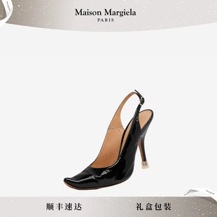 Maison Margiela马吉拉尖头纯色高跟鞋皮鞋凉鞋女10cm