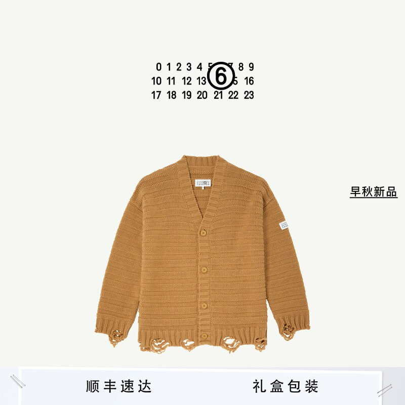 MM6立体针织通勤毛衣休闲