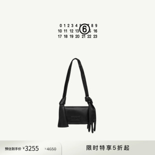 [新品首降]MM6纯色通勤休闲设计感数字logo标签单肩包斜挎包女包