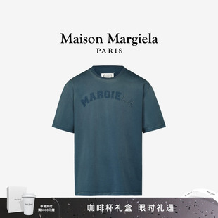 T恤上衣情侣款 Maison Margiela马吉拉四角缝线学院风短袖