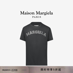 [新品首降]Maison Margiela马吉拉字母印花纯棉短袖T恤上衣