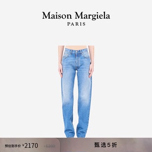 [尊享特惠]Maison Margiela马吉拉四角缝线水洗牛仔裤