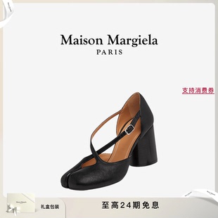Maison 婚鞋 皮鞋 8cm Margiela馬吉拉Tabi分趾袢帶高跟鞋