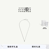 MM6数字Logo雕刻戒指指环项链设计感简约情侣首饰 礼物