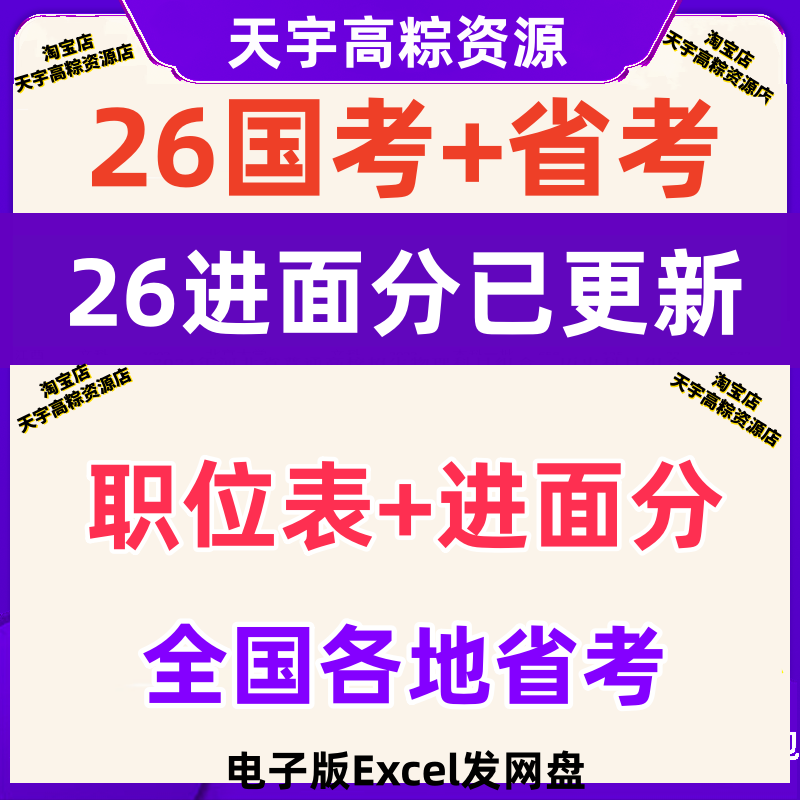 2026年国考省考公务员报名参考试岗位表职位表选岗进面分数线2027 - 实物图