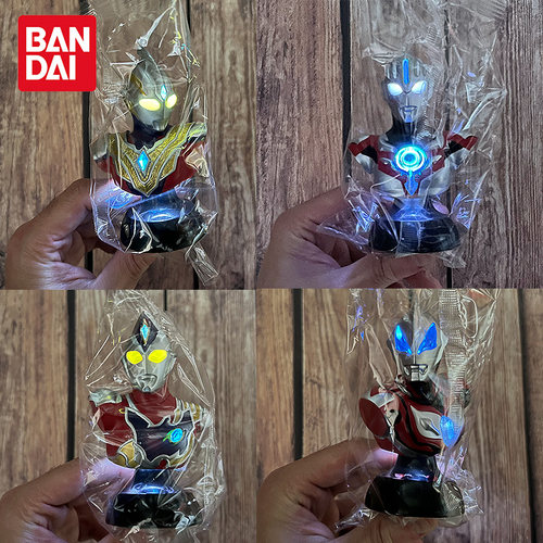 光之奥特战士德凯发光胸像玩具