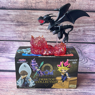 rement游戏王海马濑人武藤青眼白龙真红眼黑龙黑魔术师盲盒手办