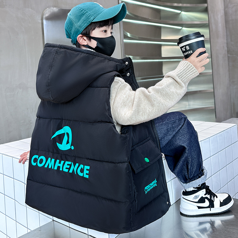 男童秋冬款马甲韩版洋气