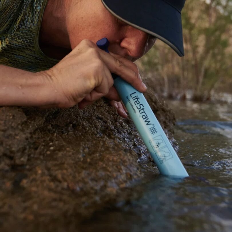 美国直邮LifeStraw露营户外净水器野营饮水净化便携式过滤器吸管