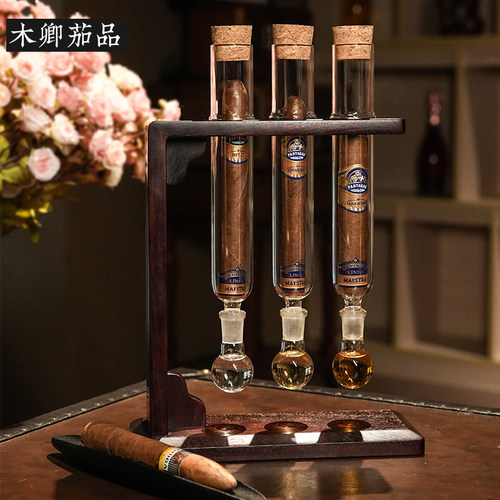 木卿茄品雪茄养护熏香管保湿架