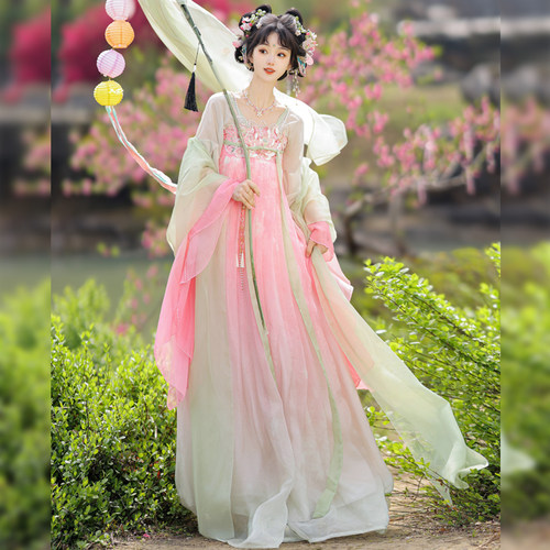 裳云兮原创汉服女【醒春】日常齐胸襦裙中国风新款古装汉元素春夏