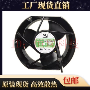 原装正品YM2417PMB1/ANB1变频器24V 0.90A风机17251 17CM散热风扇