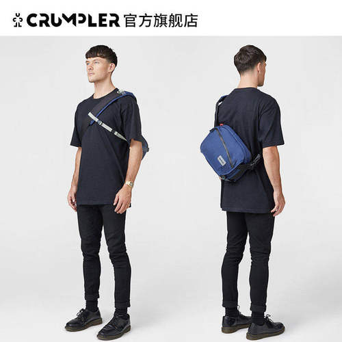crumpler小野人潮牌防水邮差包