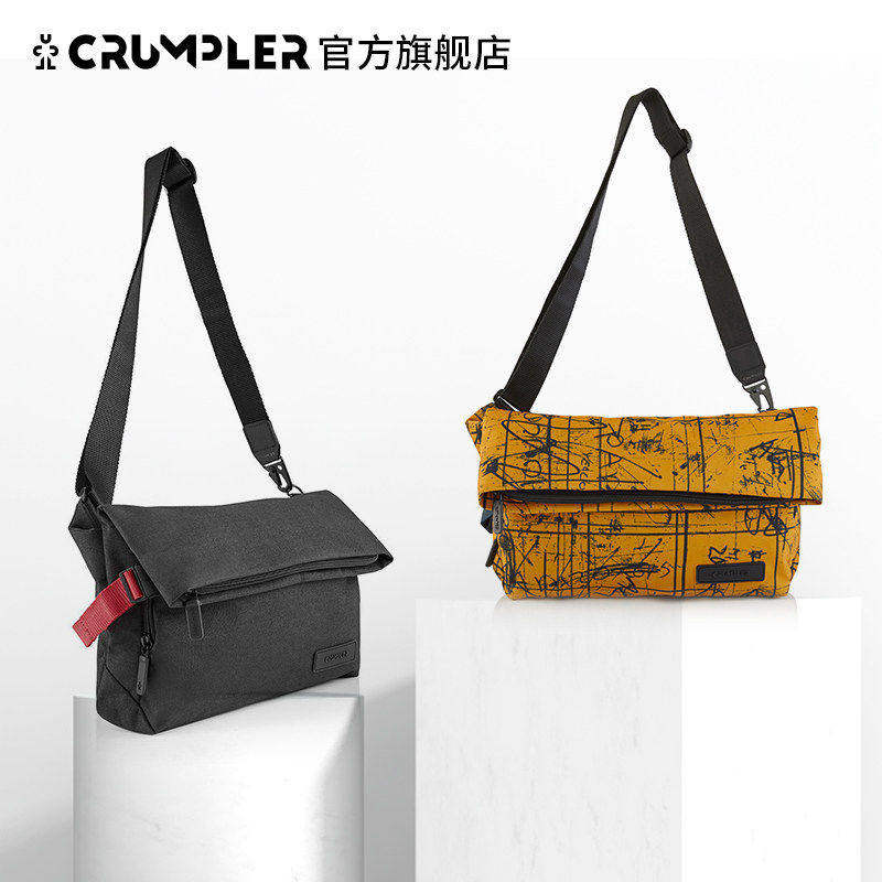 Crumpler13寸电脑斜挎包 时尚潮牌斜肩包 限量版斜挎包