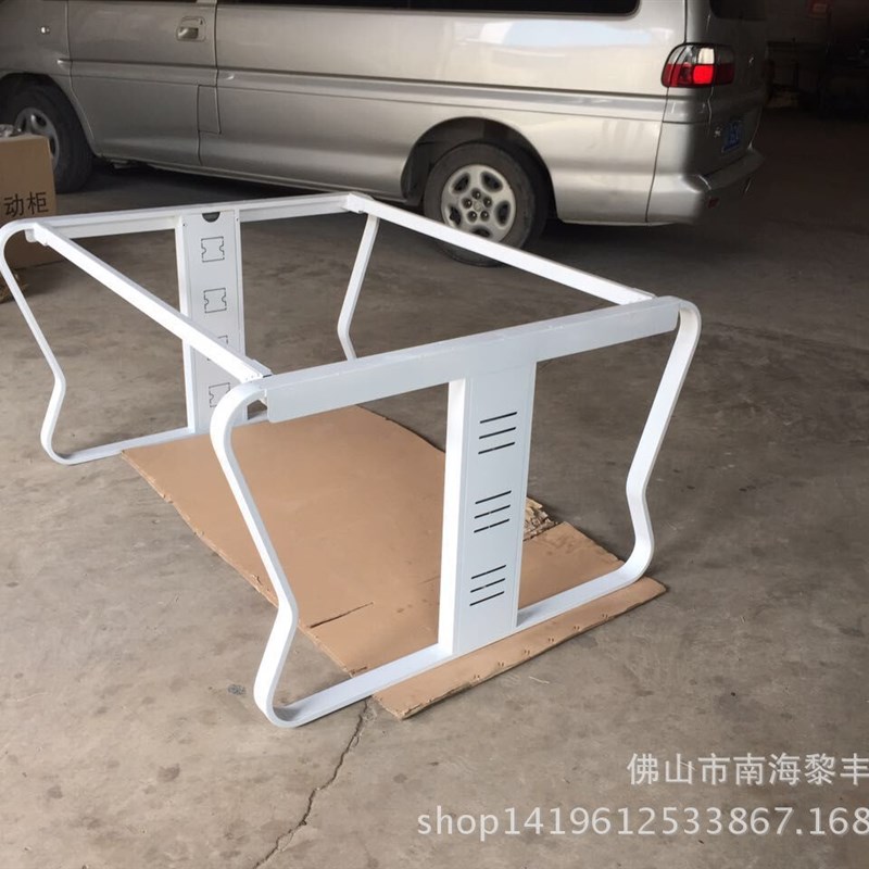会议桌架蝴蝶钢架 热卖办公桌腿 组合屏风办公桌脚 办公桌铁支架