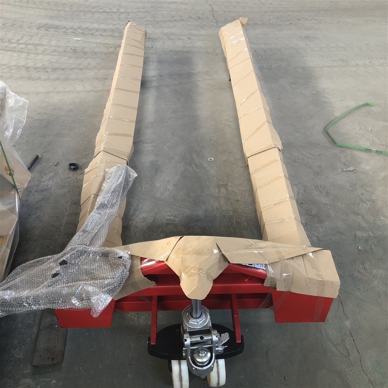 大力CZ02L纱辊盘头搬运车纸筒液压托运车辊轴地牛手动纱轴搬运车