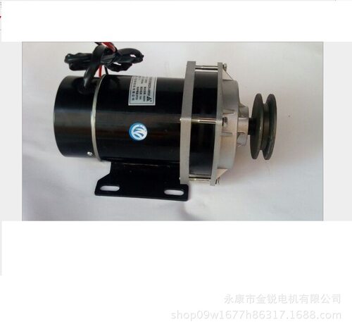 永磁直流j减速电机MY1020ZXF  皮带轮电机