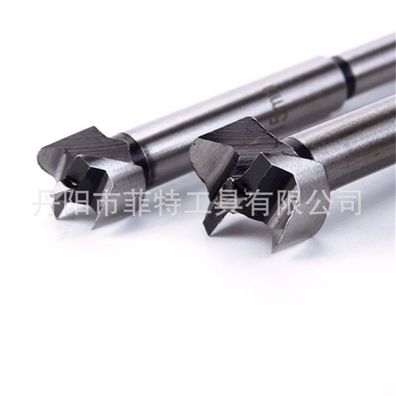供应木材刃具平翼钻孔 扩孔铰链5pc木工开孔器合金打孔钻头