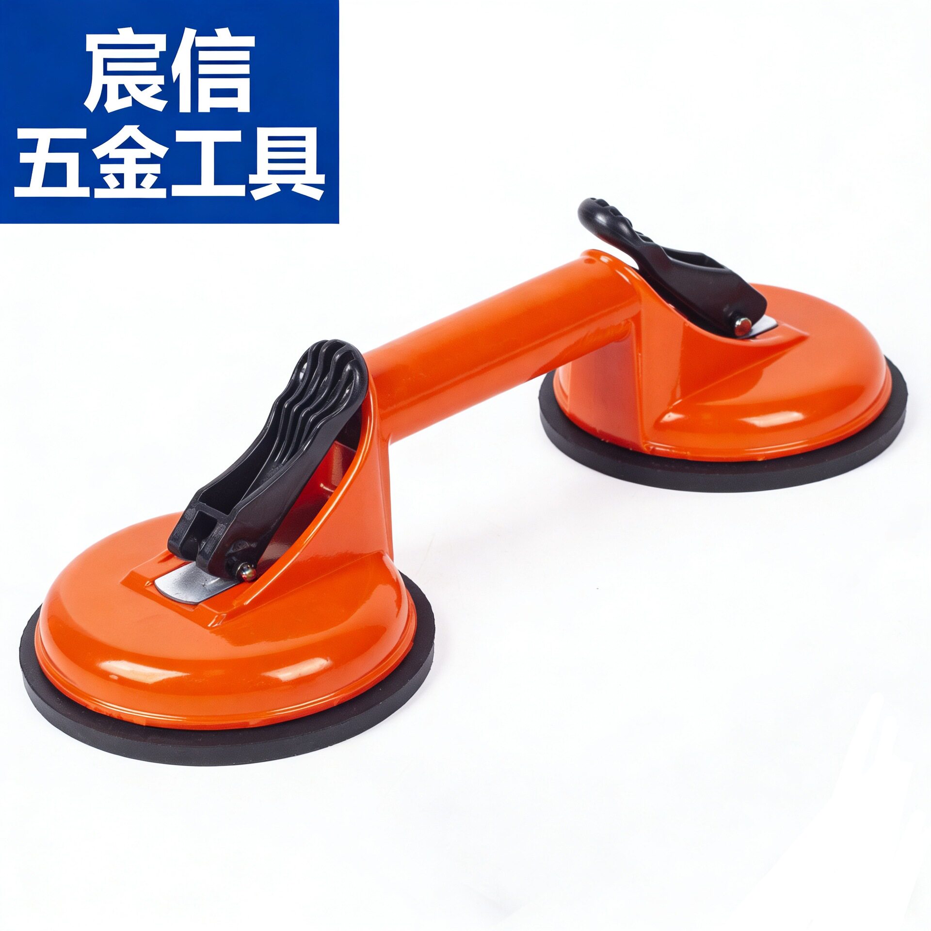 玻璃瓷砖吸盘铝合金2爪吸提搬运安装地板工具吸盘橡胶锤套装图片