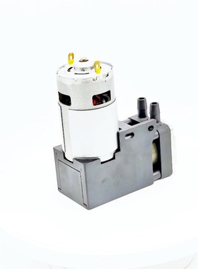 微型直流气泵6~24v6bar40升微型活塞泵抽气打气两用有刷无刷
