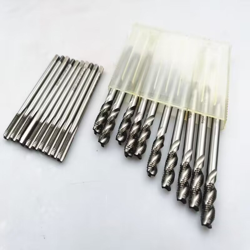 螺套加长直槽丝锥 加长钢丝螺套螺旋丝攻ST2 3 4 5 ST6*100 ST8