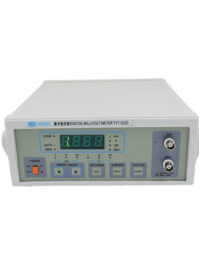 龙威高精密数字式毫伏表TVT-322D电压30μV-300V电流电压测量仪表
