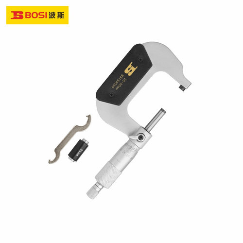波斯工具专业级外径千分尺螺旋测微仪25-50mm BS155550