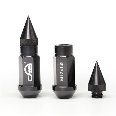 汽车轮毂螺母厂家高强度7075铝螺母m12轮胎螺帽生产非标螺母