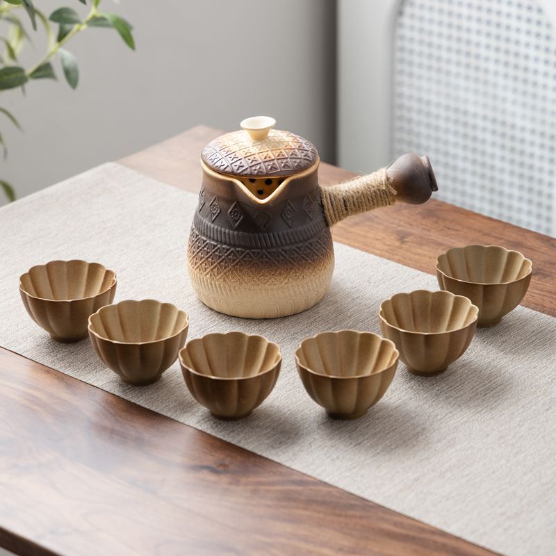 罐罐壶可明火干烧烤奶罐煮茶壶陶瓷户外围炉煮茶便携包炒茶大容量