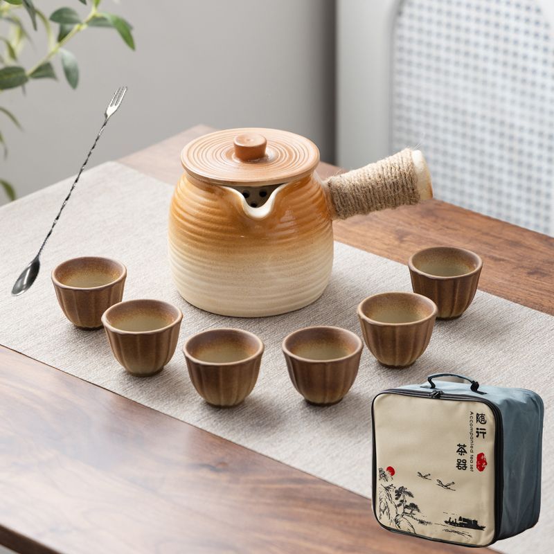 罐罐壶可明火干烧烤奶罐煮茶壶陶瓷户外便携包炒茶大容量围炉煮茶