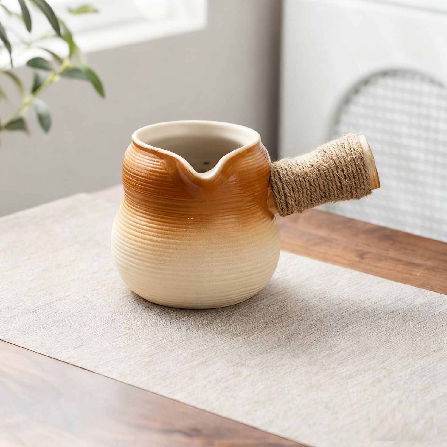 罐罐壶可明火干烧烤奶罐煮茶壶炒茶大容量围炉煮茶陶瓷户外便携包