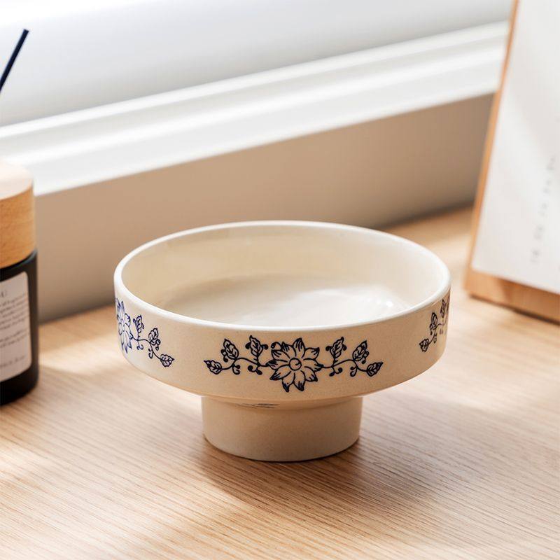 苔藓球托盘水培米竹菖蒲桌面花盆陶瓷中式青花蕨类装饰绿植专用盆,鲜花速递/花卉仿真/绿植园艺,花盆,淘宝优惠券,粉丝福利购,淘宝优惠卷