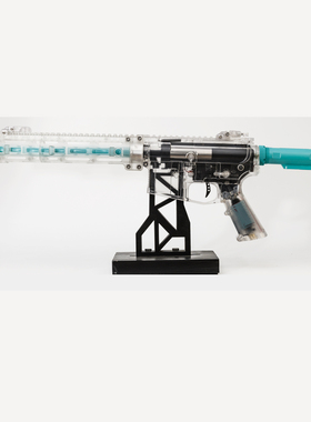 透明M4ar电动吃鸡模型