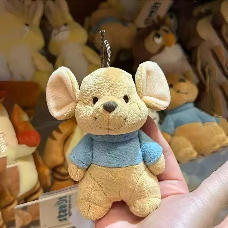 东迪小豆新款网红熊穿衣睡衣公仔棉花娃娃包包装饰挂件可爱毛绒娃