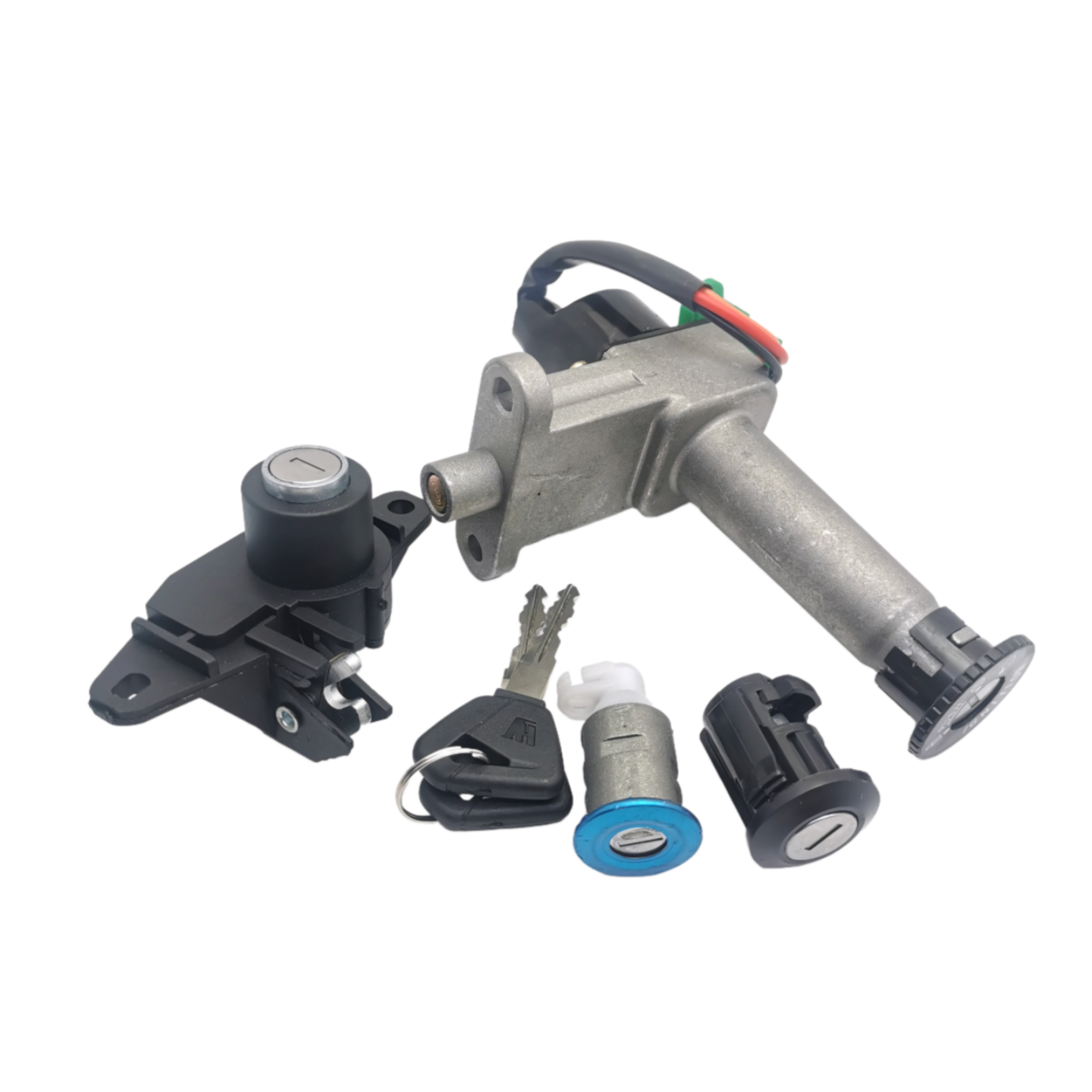 豪爵摩托车125套锁电门锁钥匙