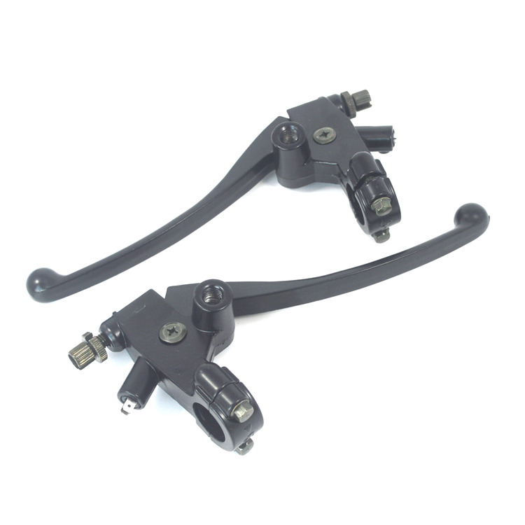 适用男装摩托车新五本CG王离合手把刹车手柄珠江ZJ125把座总成