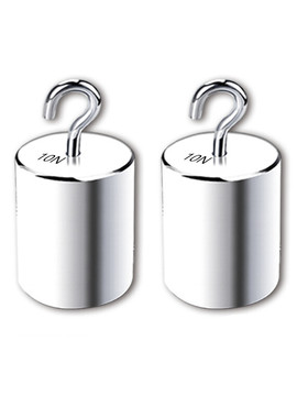 单钩砝码20N牛顿M1级不锈钢单钩砝码10N2N5N20N英镑LB挂钩双钩带|