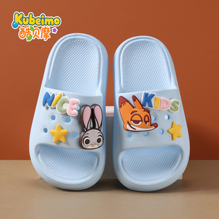 疯狂动物城儿童拖鞋男童女童防滑新款室内女孩夏季软底卡通宝宝