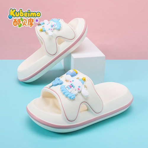女童凉拖鞋卡通防滑软底