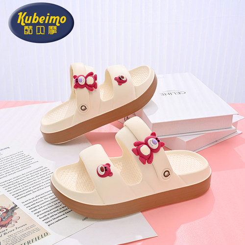 女童夏一脚蹬中大童公主儿童凉鞋