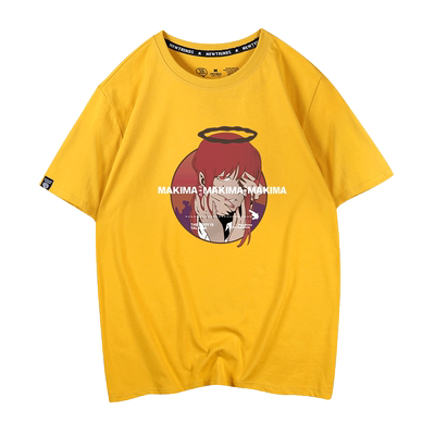 makima女人周边短袖t恤卡通印花