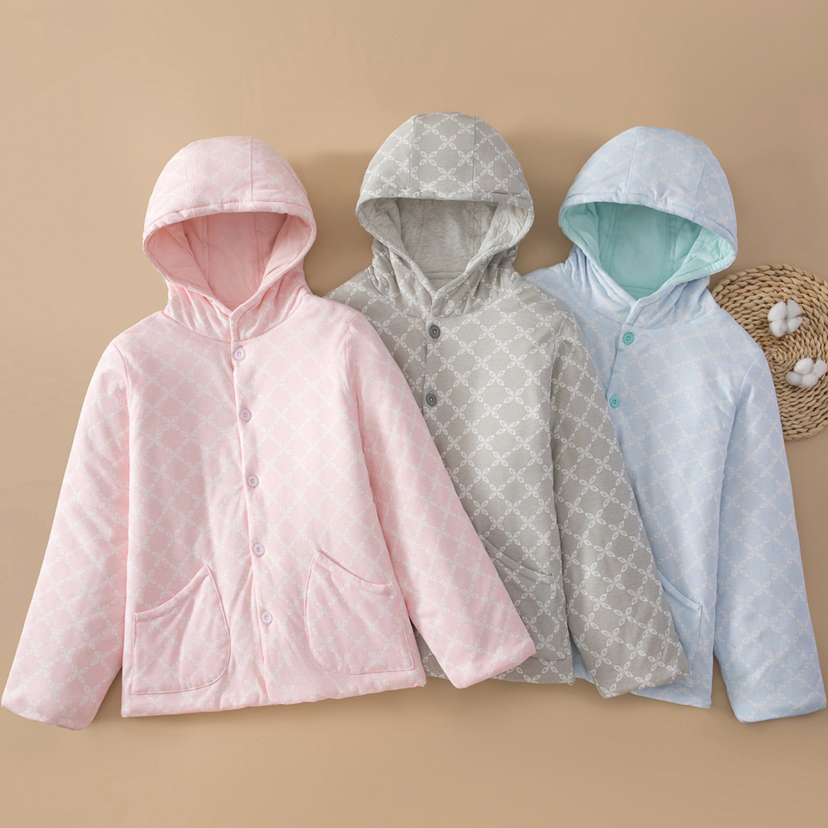 女士纯棉花内胆小棉袄贴身内穿打底棉衣上装冬季修身夹棉保暖棉服