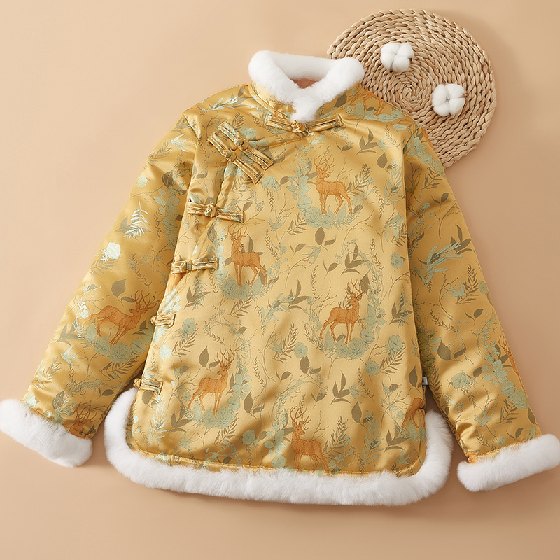 国风复古冬季棉花棉袄