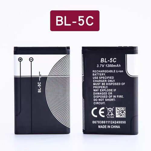 BL-5C锂电池插卡小音箱电板BL5C电池充电器收音机诺基亚手机电池