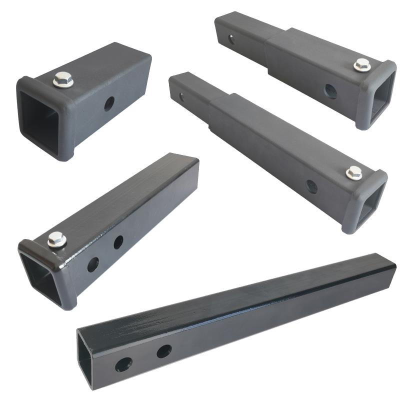 汽车改装拖车杠拖车加长方口座拖车臂钩方筒延长接头焊接专用方管