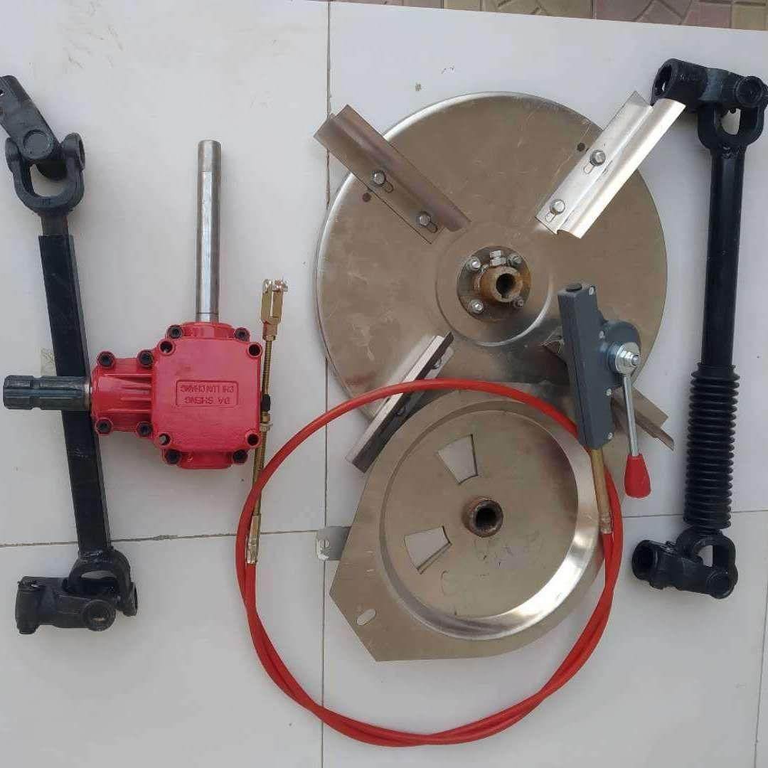 后动力撒肥机配件 齿轮箱传动轴拉线托盘甩盘 撒肥机配件大全