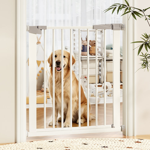 宠物围栏防猫门栏加密狗狗门栏栅室内狗笼子中小型犬隔离门免打孔
