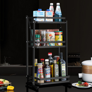 不锈钢厨房调料置物架筷子刀架台面调味料收纳用品多功能调味料架