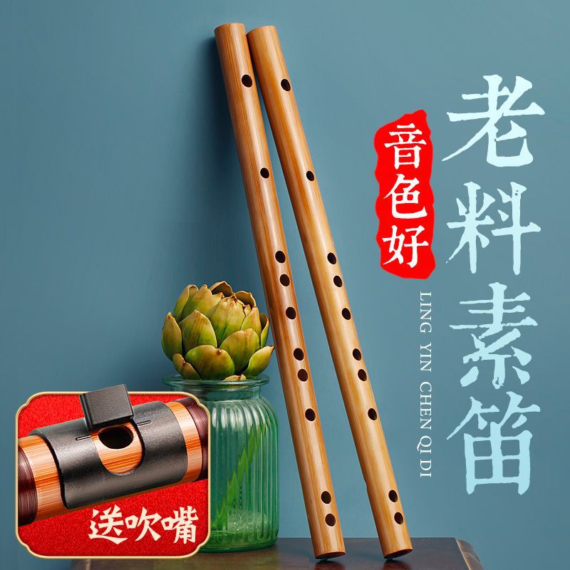 专业初学零基础入门竹笛F古风少商笛子高级演奏G短笛冷门小乐器